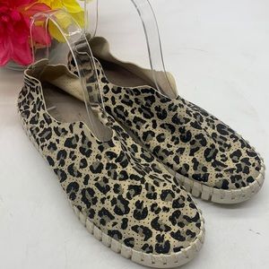 Ilse Jacobsen Tulip Leopard Print Sneakers Size EU 38 SNK4641G